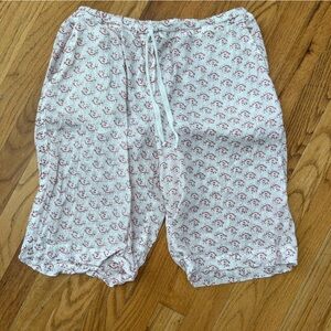 CP Shades Linen Patterned Shorts